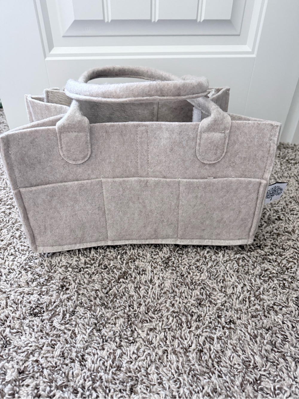 Parker Baby Co. Felt Diaper Caddy